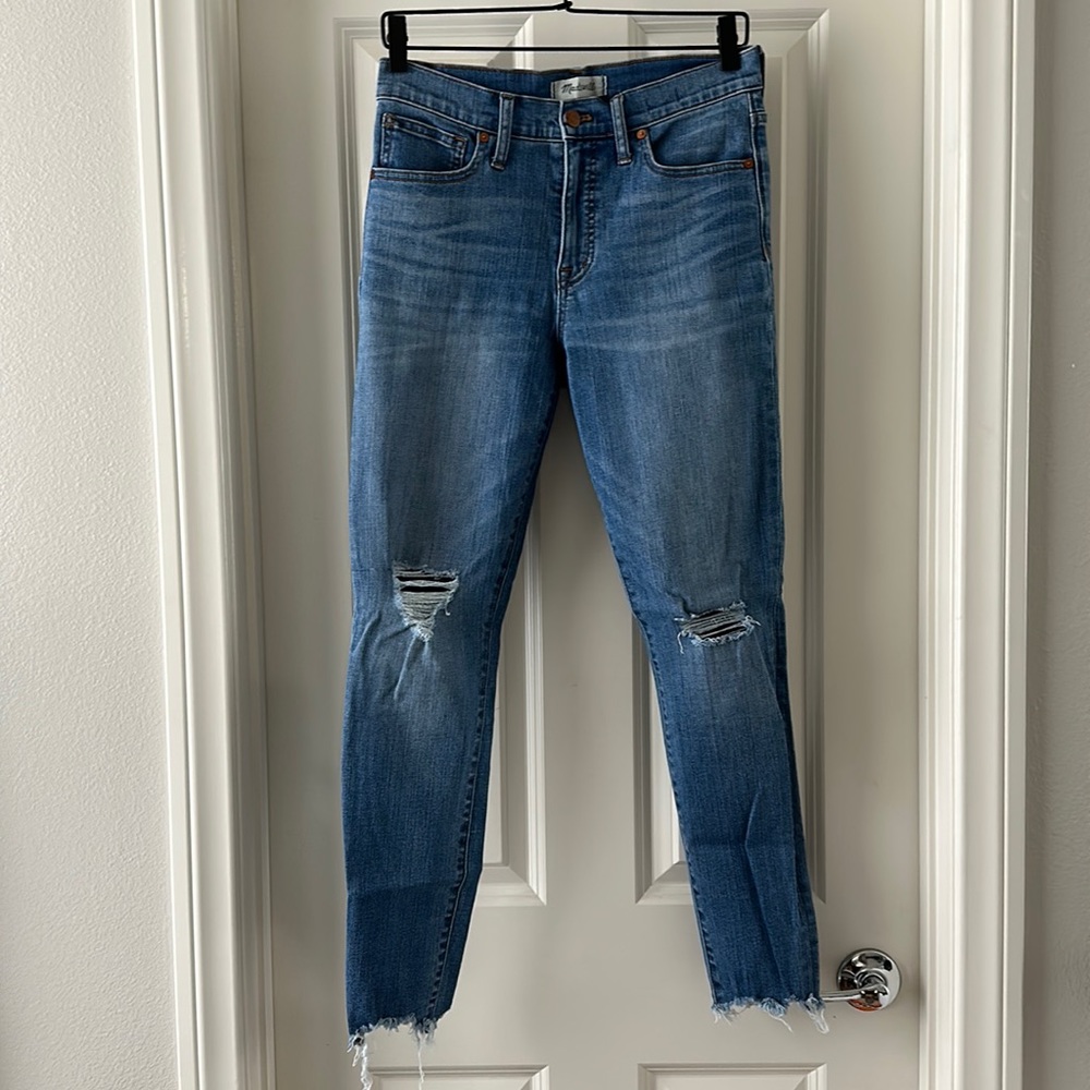 Madewell Jeans 9” High-Rise size 28